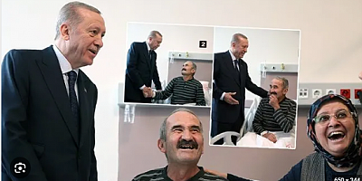 Cumhurbaşkanı Erdoğan'ın hasta ziyaretinde gülümseten diyalog!