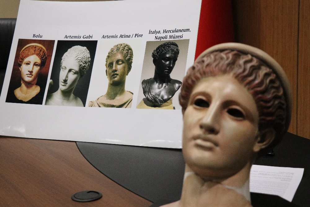 Dünyada eşi olmayan ‘Artemis’ heykeli müzede bulundu