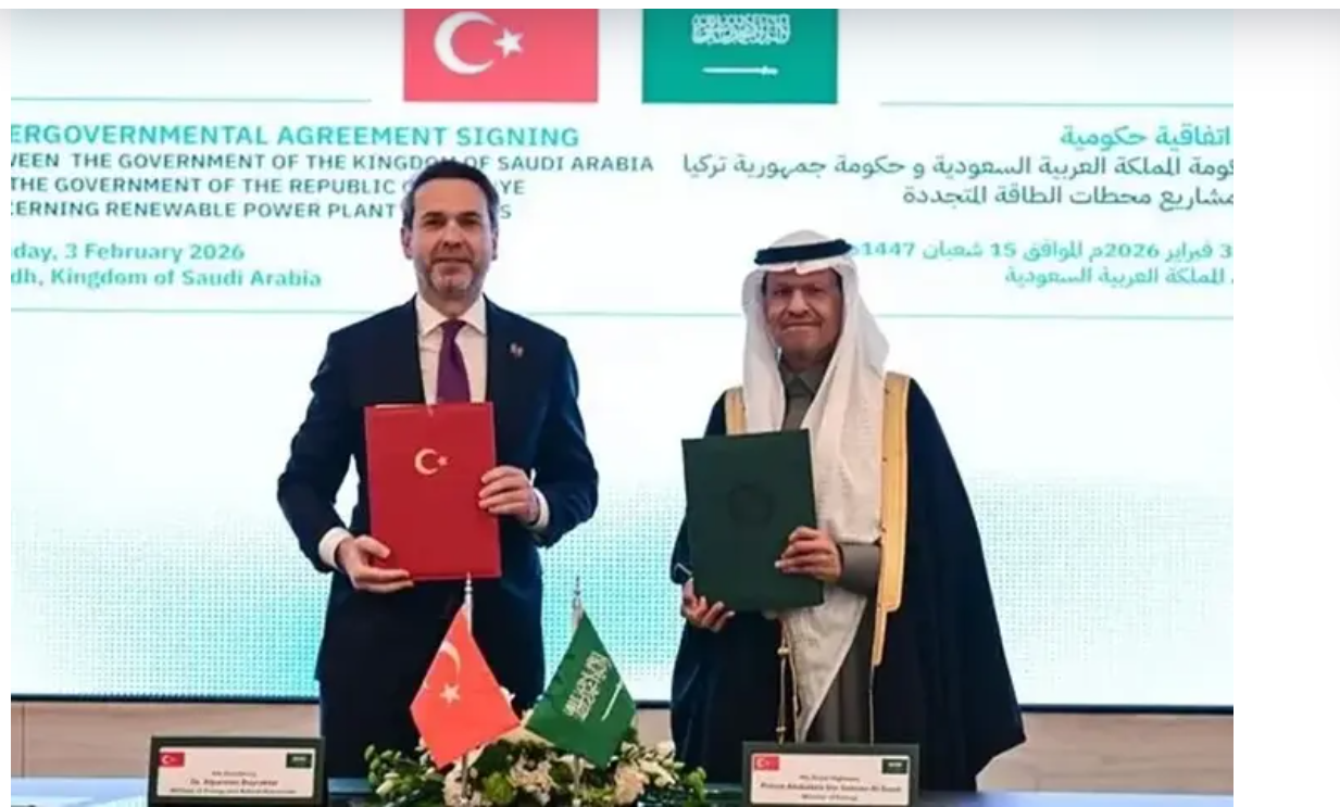 Türkiye ile Suudi Arabistan arasında enerji anlaşması devrede