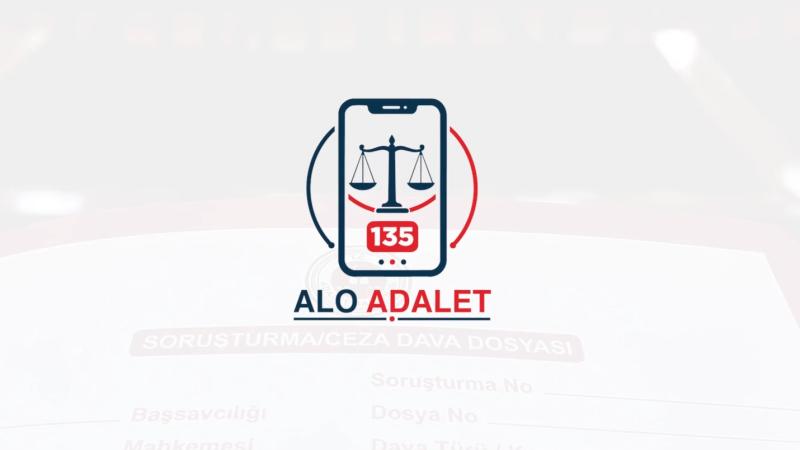 Alo Adalet 135 yarın hizmete giriyor