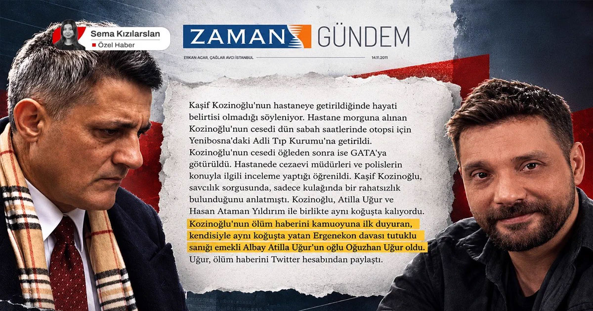 Kaşif Kozinoğlu soruşturmasında flaş gelişme: Hasan Atilla Uğur’a gözaltı kararı