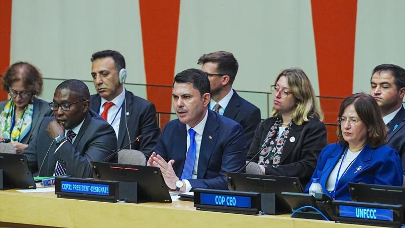 Bakan Kurum New York'ta COP31'in Eylem Gündemini açıkladı