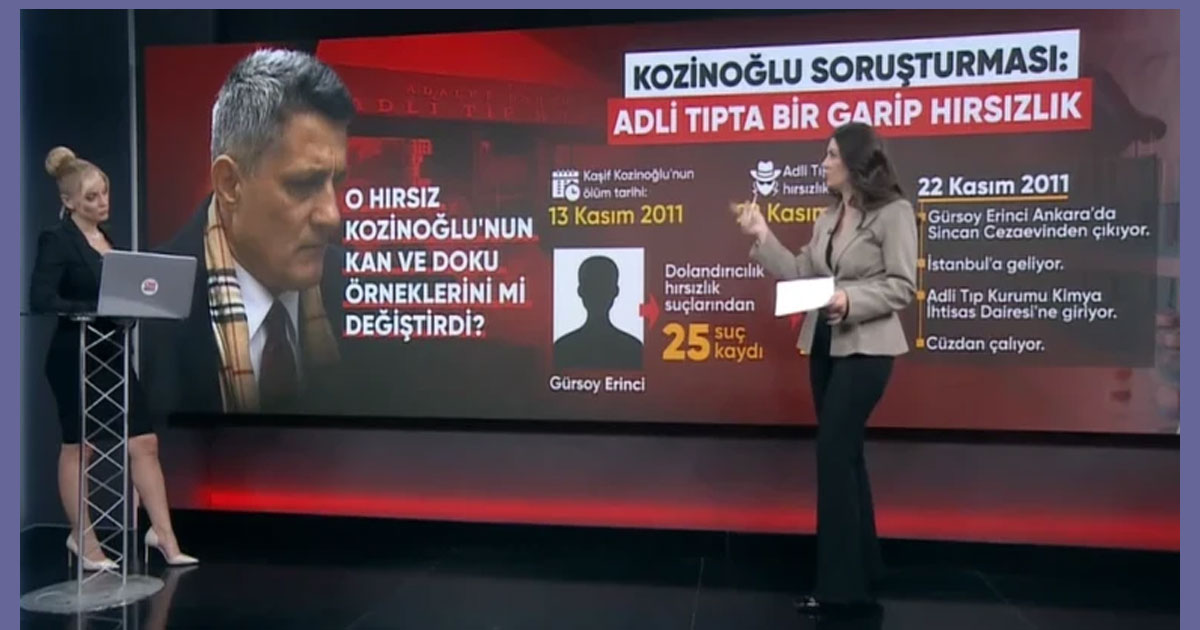 Adli Tıp'taki hırsızlık Kozinoğlu dosyasını yeniden gündeme taşıdı: Kan ve doku örnekleri değiştirildi mi?