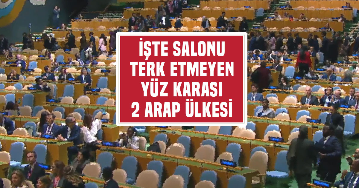Katil Netanyahu’nun BM konuşmasında salon boşaldı: 77 delegasyon yoktu