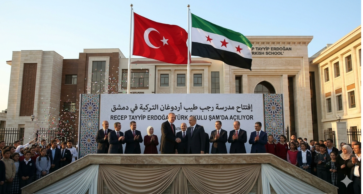 Şam’da Recep Tayyip Erdoğan Türk Okulu Açılıyor