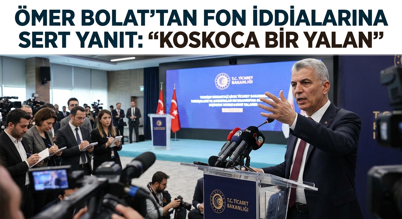 Ömer Bolat'tan Fon İddialarına Sert Yanıt: “Koskoca Bir Yalan”