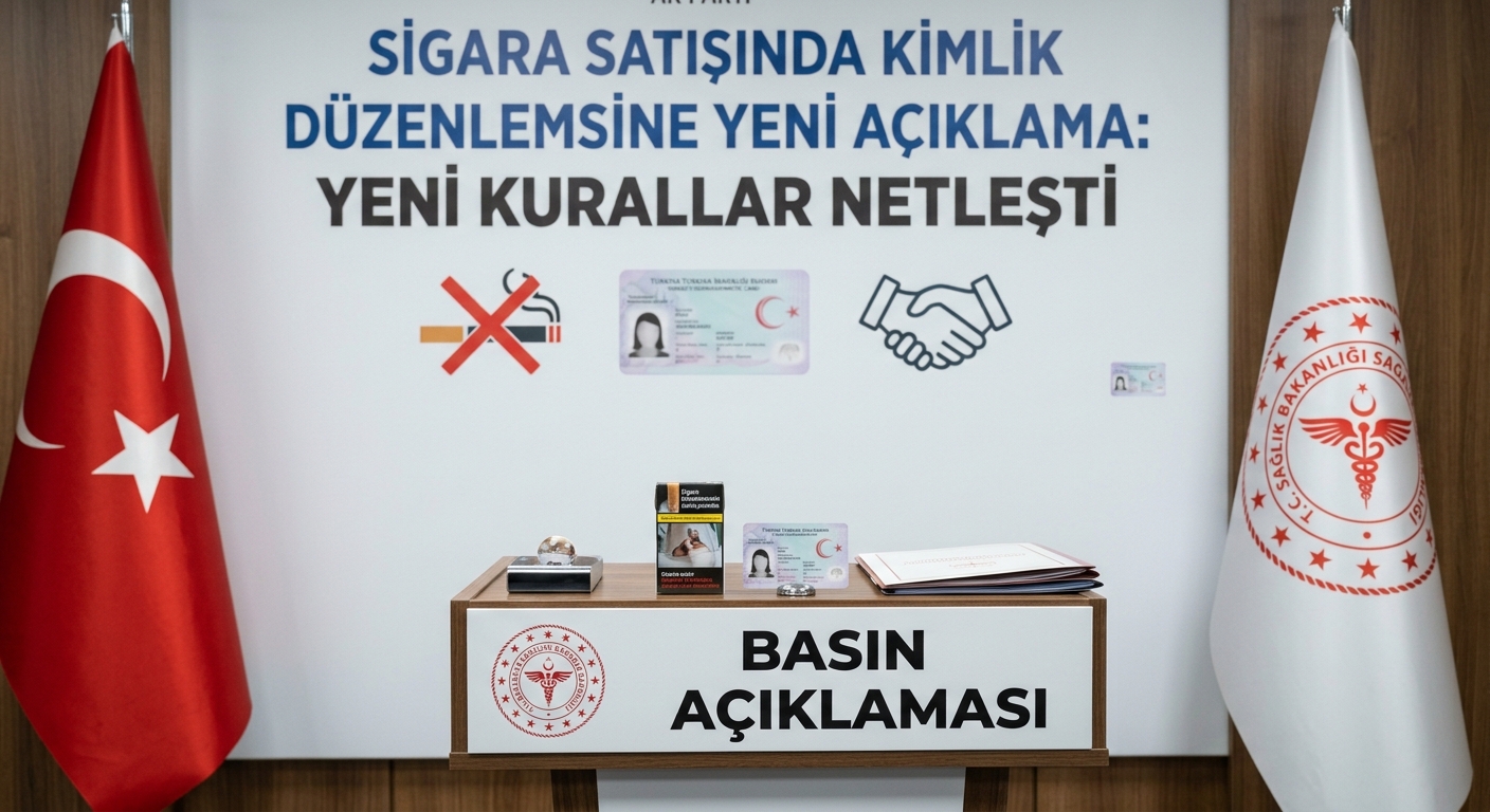 Sigara Satışında Kimlik Düzenlemesine Yeni Açıklama