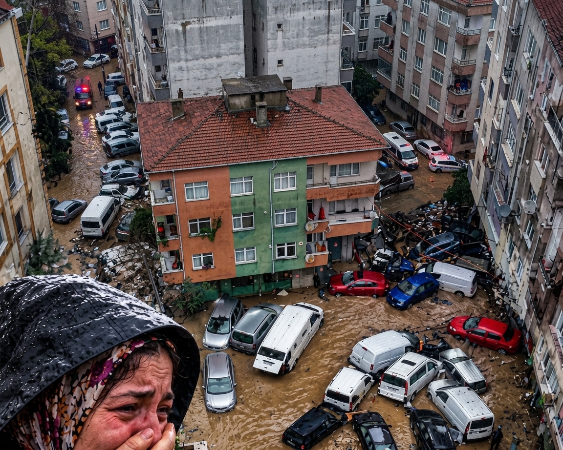 İstanbul’da 84 Yılın Yağış Rekoru! 2 Kişi Hayatını Kaybetti
