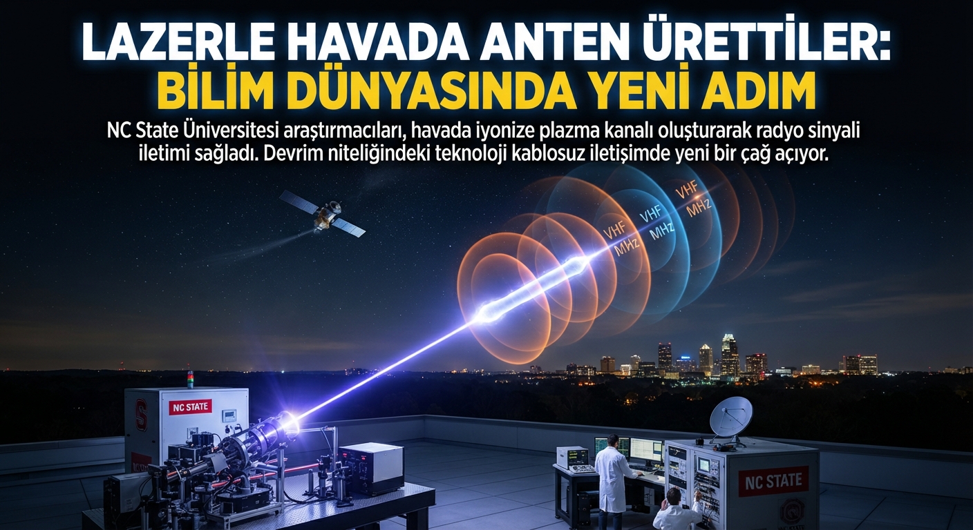 Lazerle Havada Anten Ürettiler: Bilim Dünyasında Yeni Adım