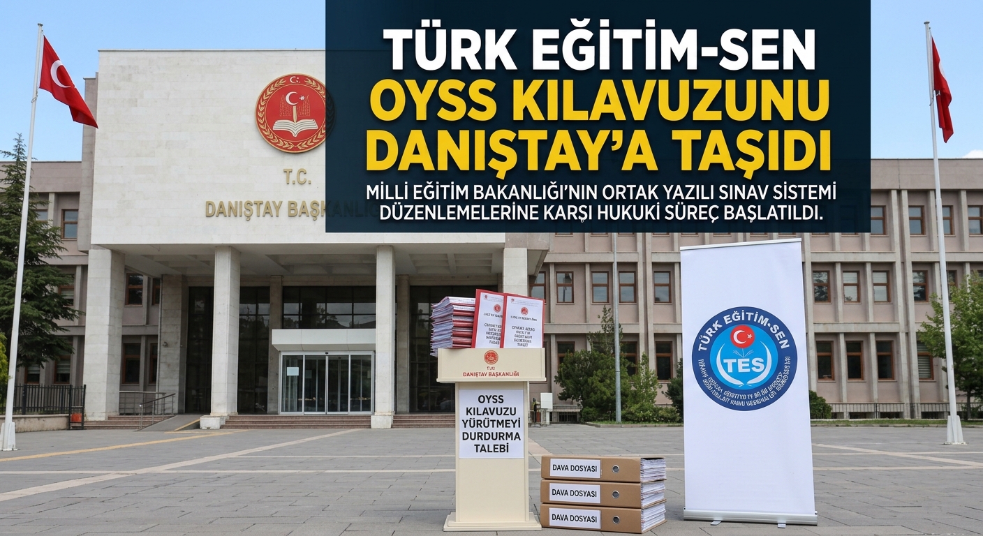 Türk Eğitim-Sen, OYSS Kılavuzunu Danıştay’a Taşıdı