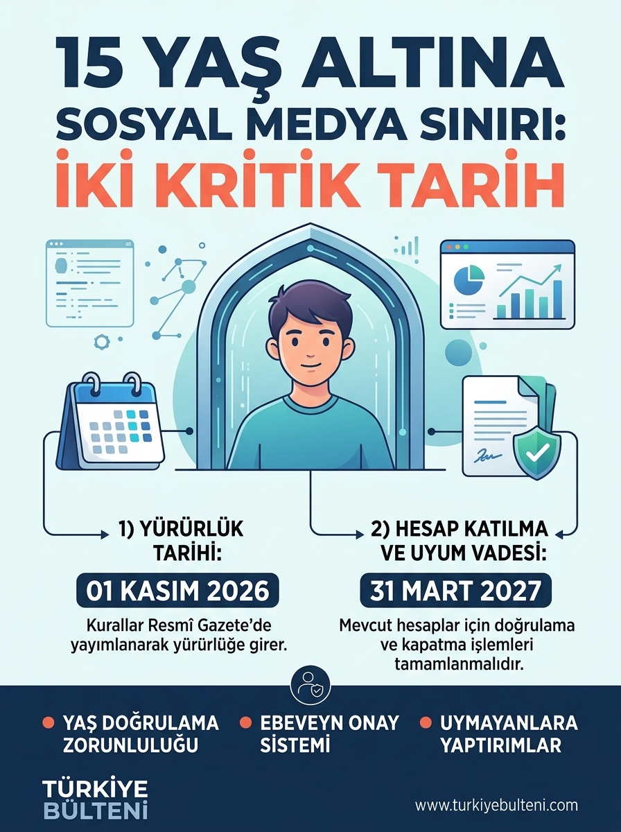 15 Yaş Altına Sosyal Medya Sınırı: İki Kritik Tarih