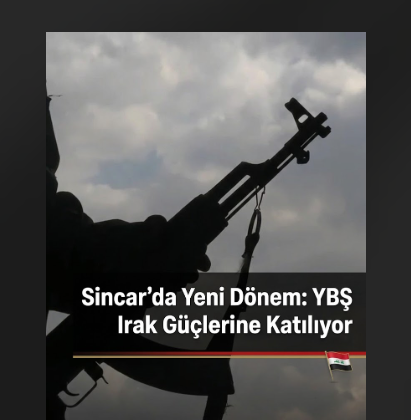 Sincar’da Yeni Dönem: YBŞ Irak Güçlerine Katılıyor