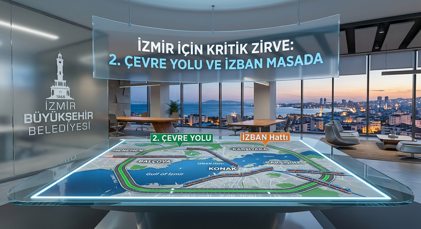 İzmir İçin Kritik Zirve: 2. Çevre Yolu ve İZBAN Masada
