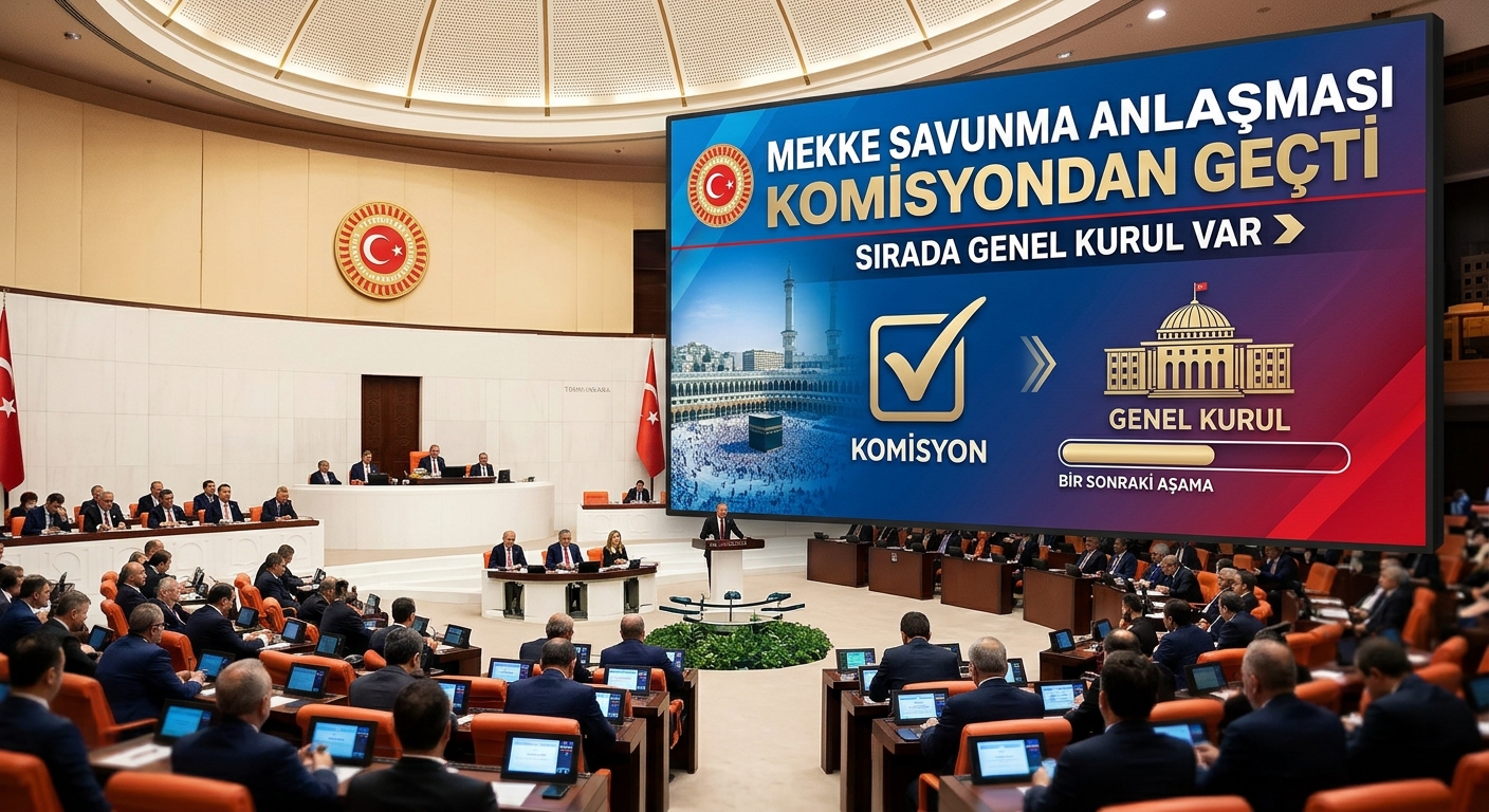 Mekke Savunma Anlaşması Komisyondan Geçti: Sırada Genel Kurul Var
