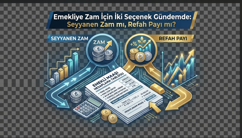 Emekliye Zam İçin İki Seçenek Gündemde: Seyyanen Zam mı, Refah Payı mı?