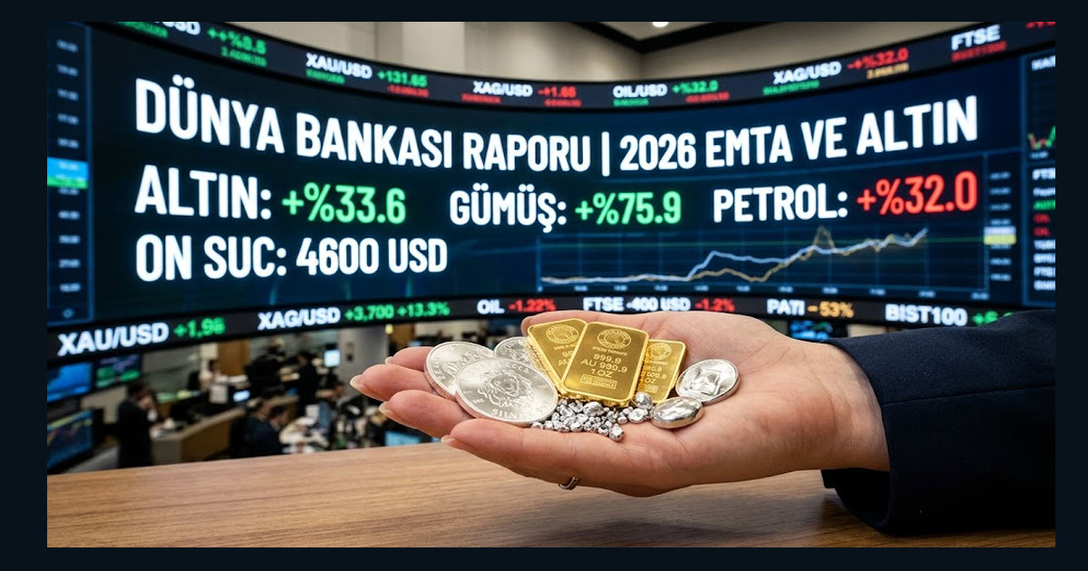 Dünya Bankası Altın ve Gümüş Tahminini Açıkladı: Yüzde 40 Artış