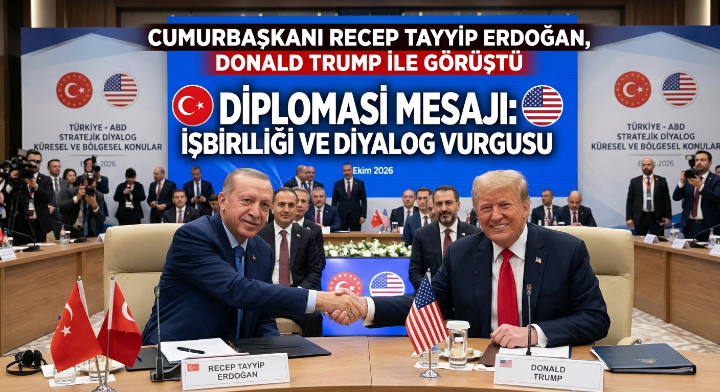 Cumhurbaşkanı Recep Tayyip Erdoğan, Donald Trump ile Görüştü: Diplomasi Mesajı