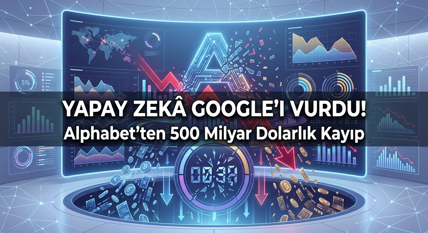 Yapay Zekâ Google’ı Vurdu! Alphabet’ten 500 Milyar Dolarlık Kayıp