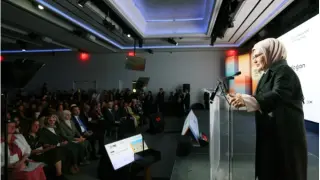 Emine Erdoğan, New York İklim Haftası açılışında konuştu