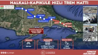 Cumhurbaşkanı Erdoğan: Halkalı-Kapıkule Arası 1,5 Saate Düşecek