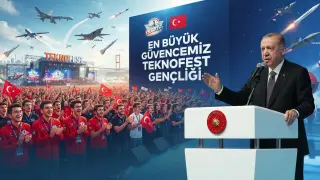 Cumhurbaşkanı Erdoğan’dan Dikkat Çeken Mesaj: En Büyük Güvencemiz TEKNOFEST Gençliği