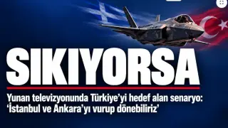 Yunan TV’sinde F-35 Tartışması: Ankara ve İstanbul’u Gösteren Harita