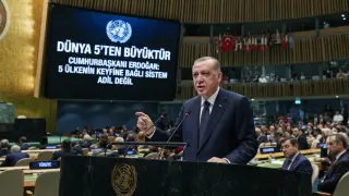 Cumhurbaşkanı Erdoğan: 5 Ülkenin Keyfine Bağlı Sistem Adil Değil