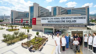 Bursa’da 1.315 Yataklı Yeni Devlet Hastanesi Hasta Kabulüne Başladı