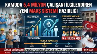 Kamuda 5,4 Milyon Çalışanı İlgilendiren Yeni Maaş Sistemi Hazırlığı