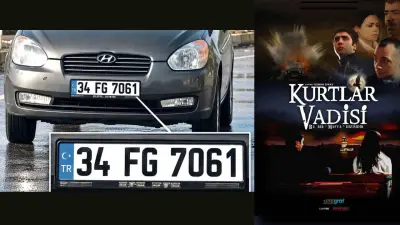 Kurtlar Vadisi'nde FETÖ izleri: 1 dolar ve Gülen plakası