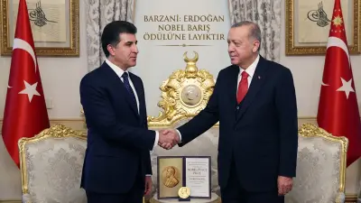 Barzani’den Cumhurbaşkanı Erdoğan’a Nobel Barış Ödülü çıkışı