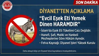 Diyanet’in Eşek Eti Hakkındaki Hükmü