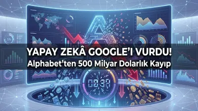 Yapay Zekâ Google’ı Vurdu! Alphabet’ten 500 Milyar Dolarlık Kayıp