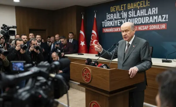 Bahçeli’den Yunanistan’a Net Mesaj: İsrail’in Silahları Türkiye’yi Durduramaz!