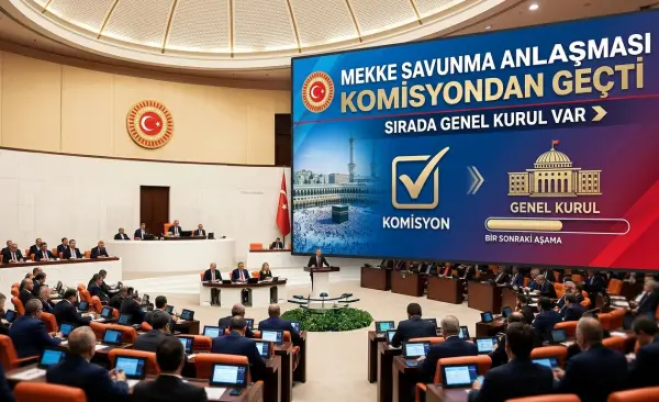 Mekke Savunma Anlaşması Komisyondan Geçti: Sırada Genel Kurul Var