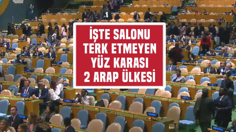 Katil Netanyahu’nun BM konuşmasında salon boşaldı: 77 delegasyon yoktu