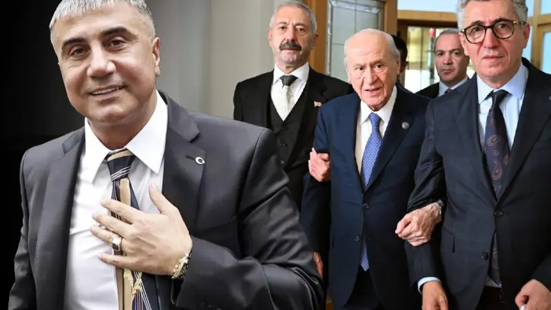 Sarallar ve Şahinler buluştu: Sedat Peker’den Bahçeli’ye teşekkür