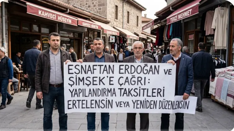 Esnaftan Erdoğan ve Şimşek’e çağrı: Yapılandırma taksitleri ertelensin veya yeniden düzenlensin