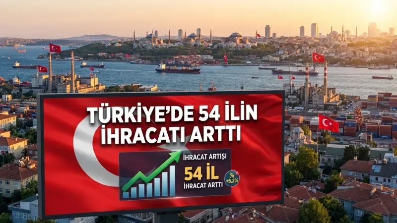 54 İlin İhracatı Arttı: İstanbul İlk Sırada