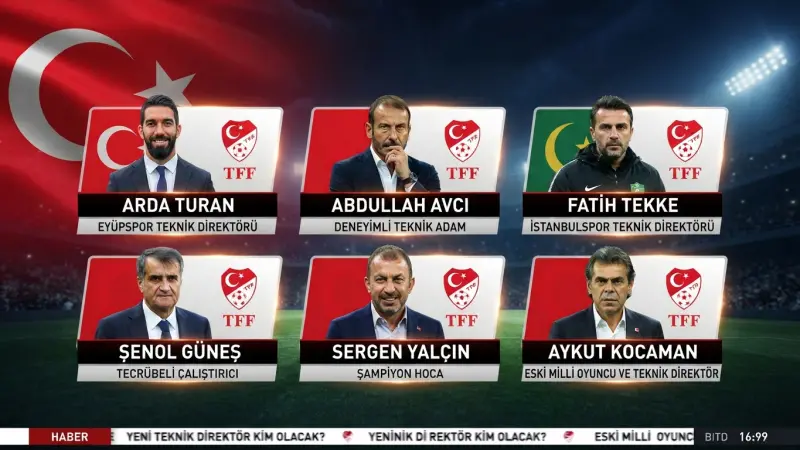 Montella Sonrası A Milli Takım İçin Sürpriz İsimler!
