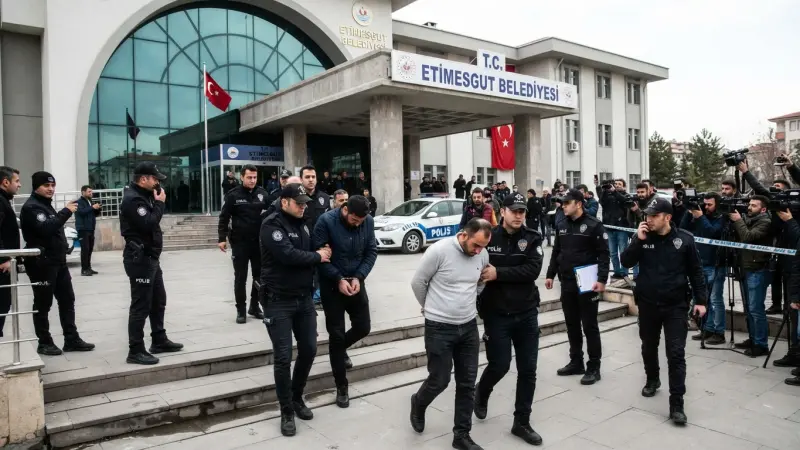 Etimesgut Belediyesine İkinci Operasyon: 25 Gözaltı
