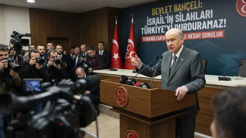 Bahçeli’den Yunanistan’a Net Mesaj: İsrail’in Silahları Türkiye’yi Durduramaz!