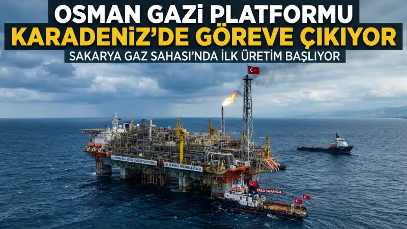 Osman Gazi Platformu Karadeniz’de Göreve Çıkıyor