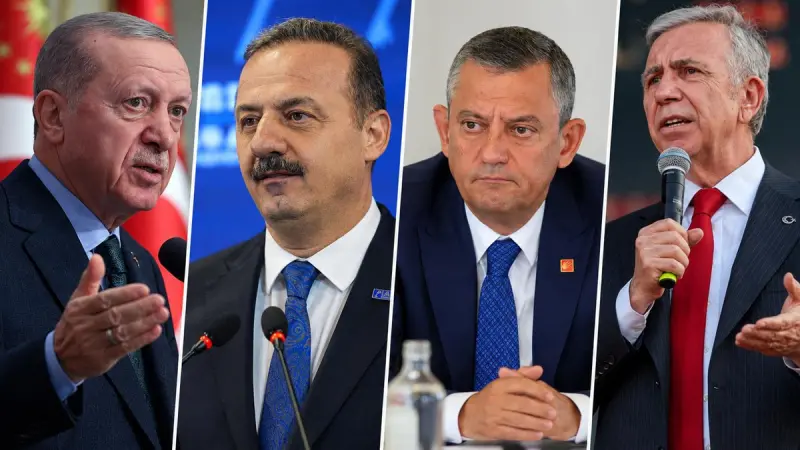 Cumhurbaşkanlığı Anketinde Erdoğan Yüzde 36,3, Mansur Yavaş Yüzde 22,2