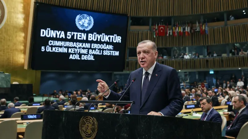 Cumhurbaşkanı Erdoğan: 5 Ülkenin Keyfine Bağlı Sistem Adil Değil