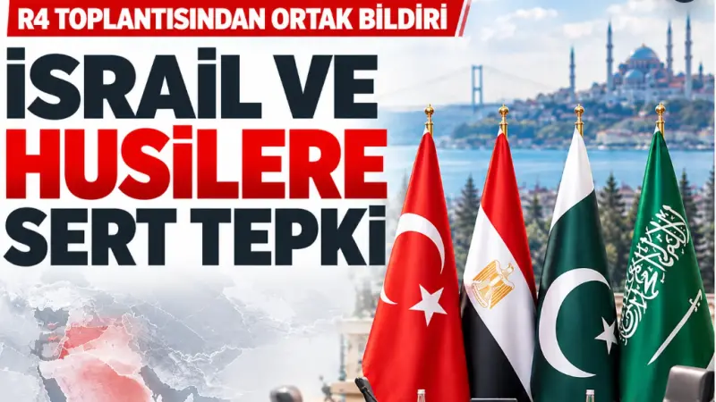 İstanbul Zirvesinden Ortak Mesaj: Çözüm Diplomasiyle Aranacak