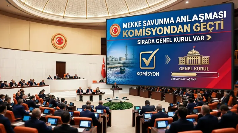 Mekke Savunma Anlaşması Komisyondan Geçti: Sırada Genel Kurul Var