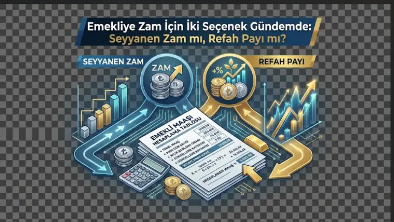 Emekliye Zam İçin İki Seçenek Gündemde: Seyyanen Zam mı, Refah Payı mı?