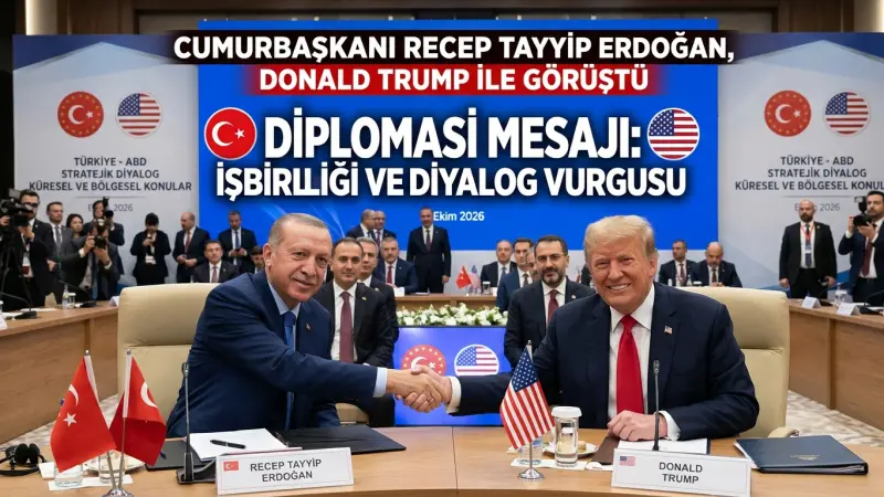 Cumhurbaşkanı Recep Tayyip Erdoğan, Donald Trump ile Görüştü: Diplomasi Mesajı